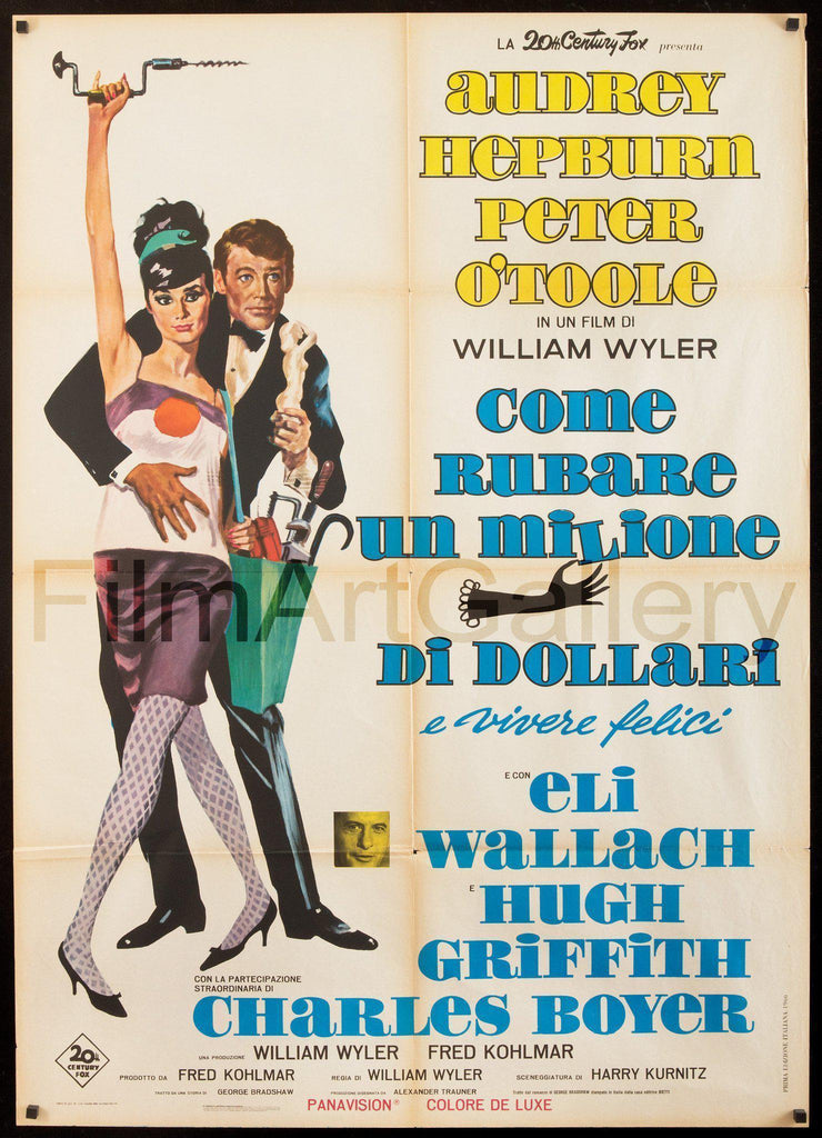 How to Steal A Million Original Vintage Movie Poster
