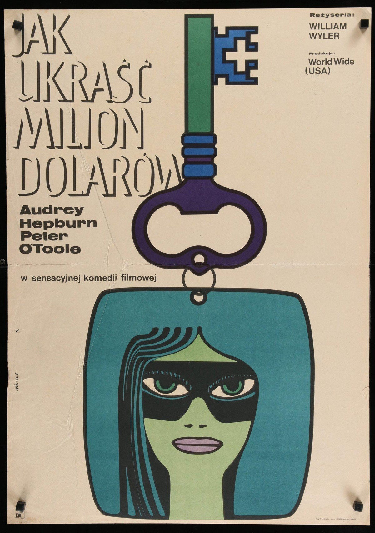 How to Steal A Million Original Vintage Movie Poster