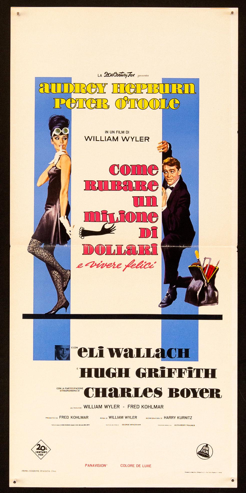 How to Steal A Million Original Vintage Movie Poster