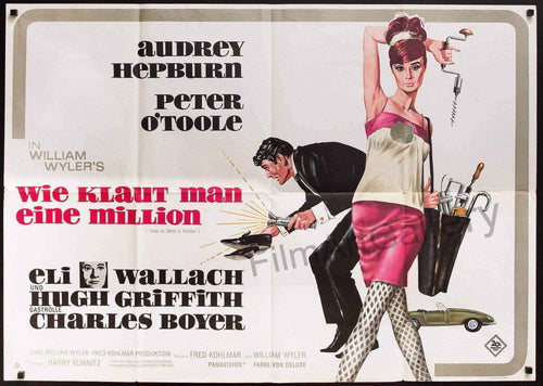 How to Steal A Million Original Vintage Movie Poster