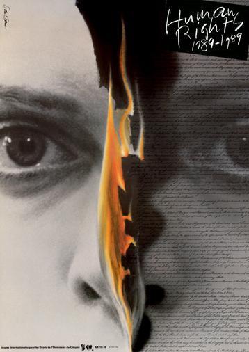 Human Rights 1789 - 1989 Original Vintage Movie Poster