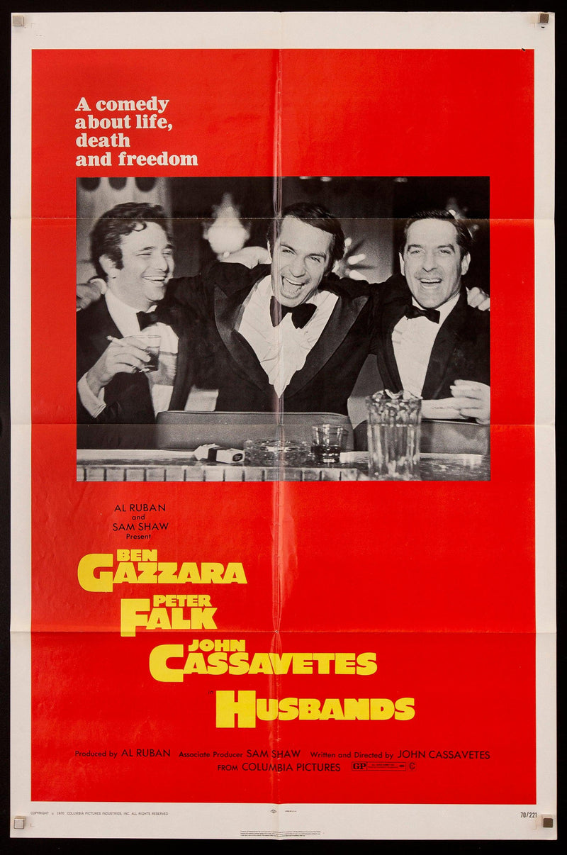 Husbands 1 Sheet (27x41) Original Vintage Movie Poster