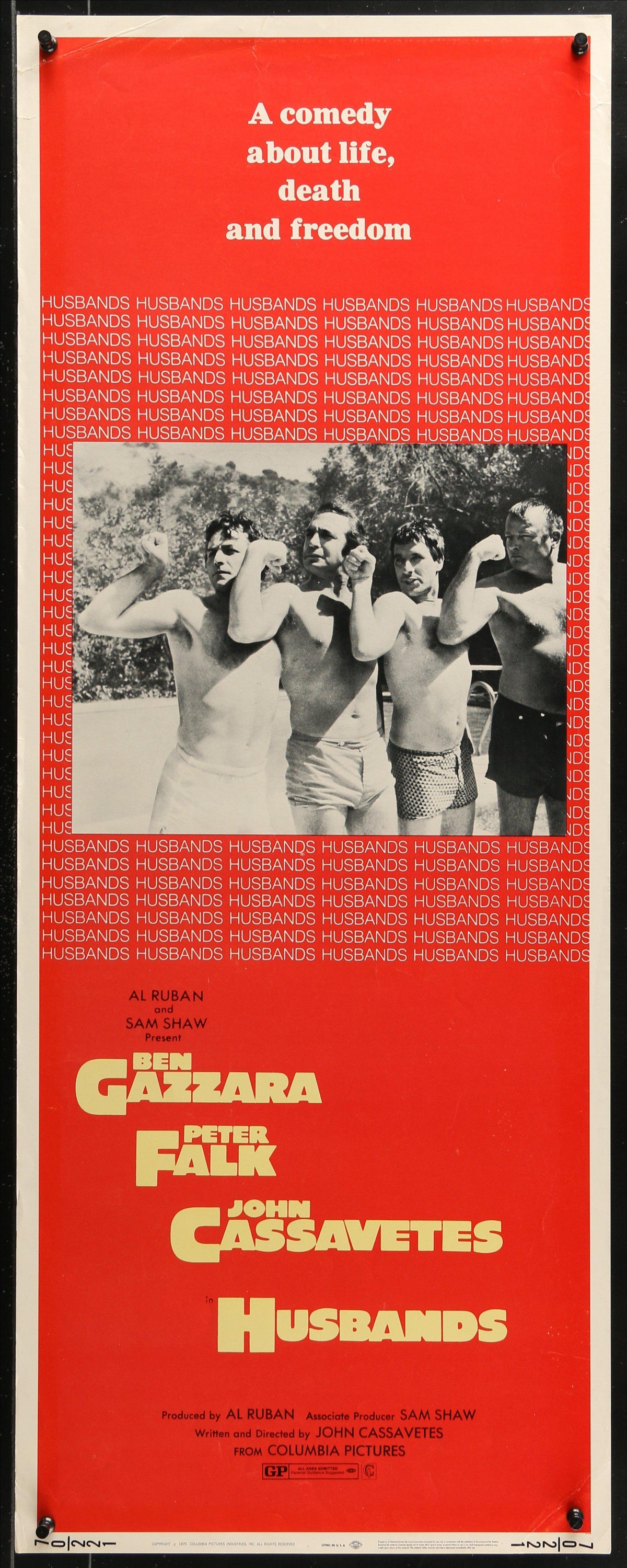 Husbands Original Vintage Movie Poster
