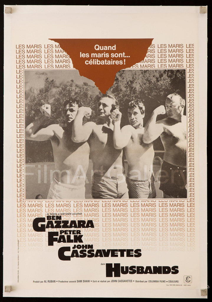 Husbands Original Vintage Movie Poster