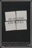 Husbands and Wives Original Vintage Movie Poster
