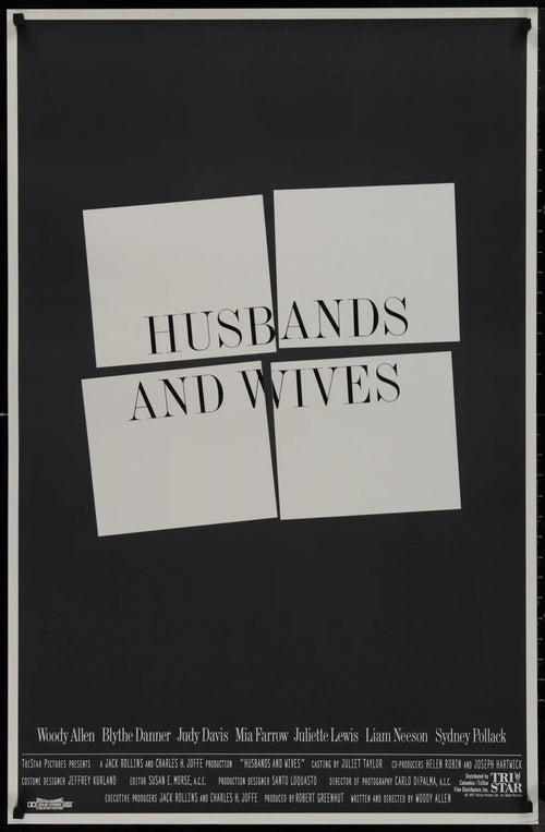 Husbands and Wives Original Vintage Movie Poster
