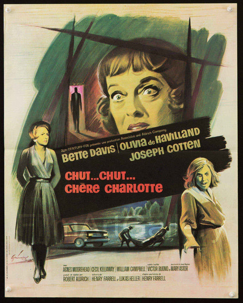 Hush Hush Sweet Charlotte Original Vintage Movie Poster