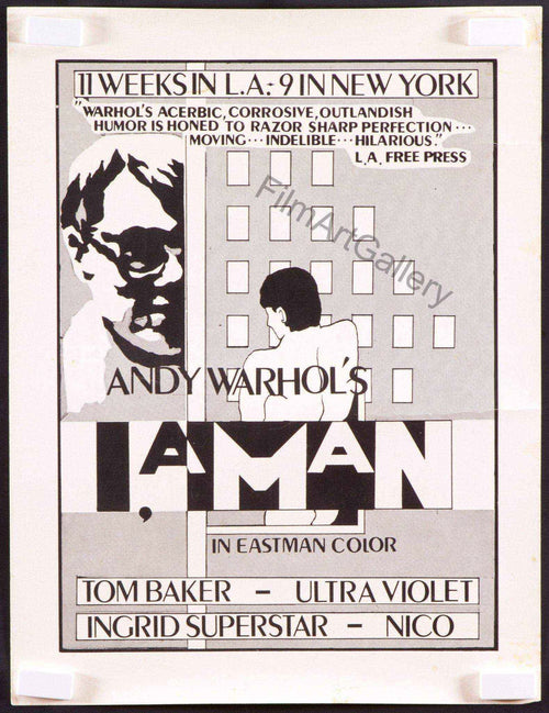 I, A Man Original Vintage Movie Poster