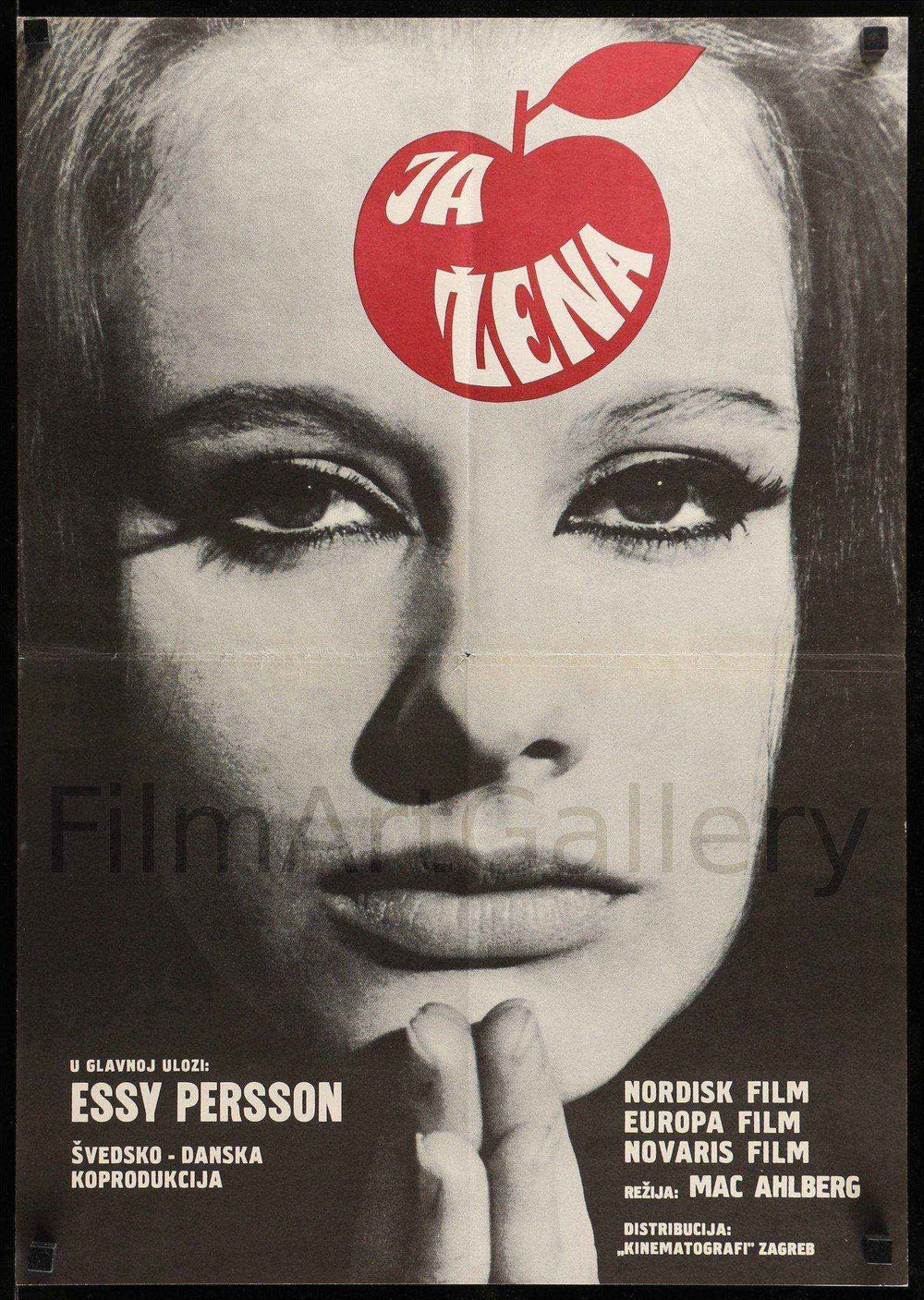 I A Woman Original Vintage Movie Poster