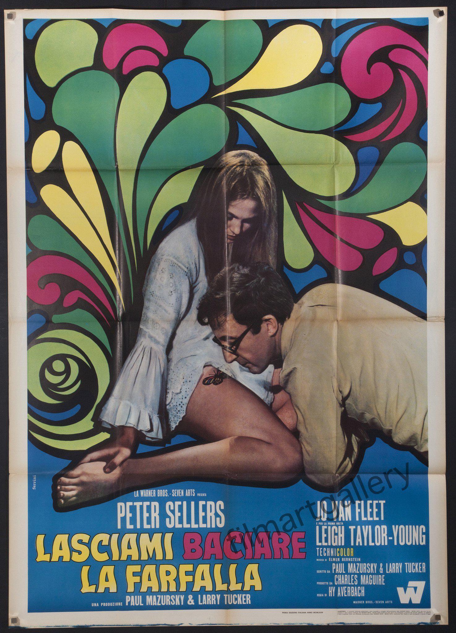 I Love You, Alice B. Toklas Movie Poster 1968 Italian 2 foglio