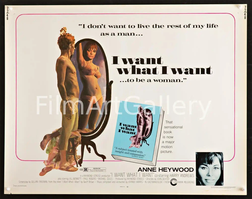 I Want What I Want Original Vintage Movie Poster