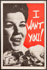 I Want You Original Vintage Movie Poster