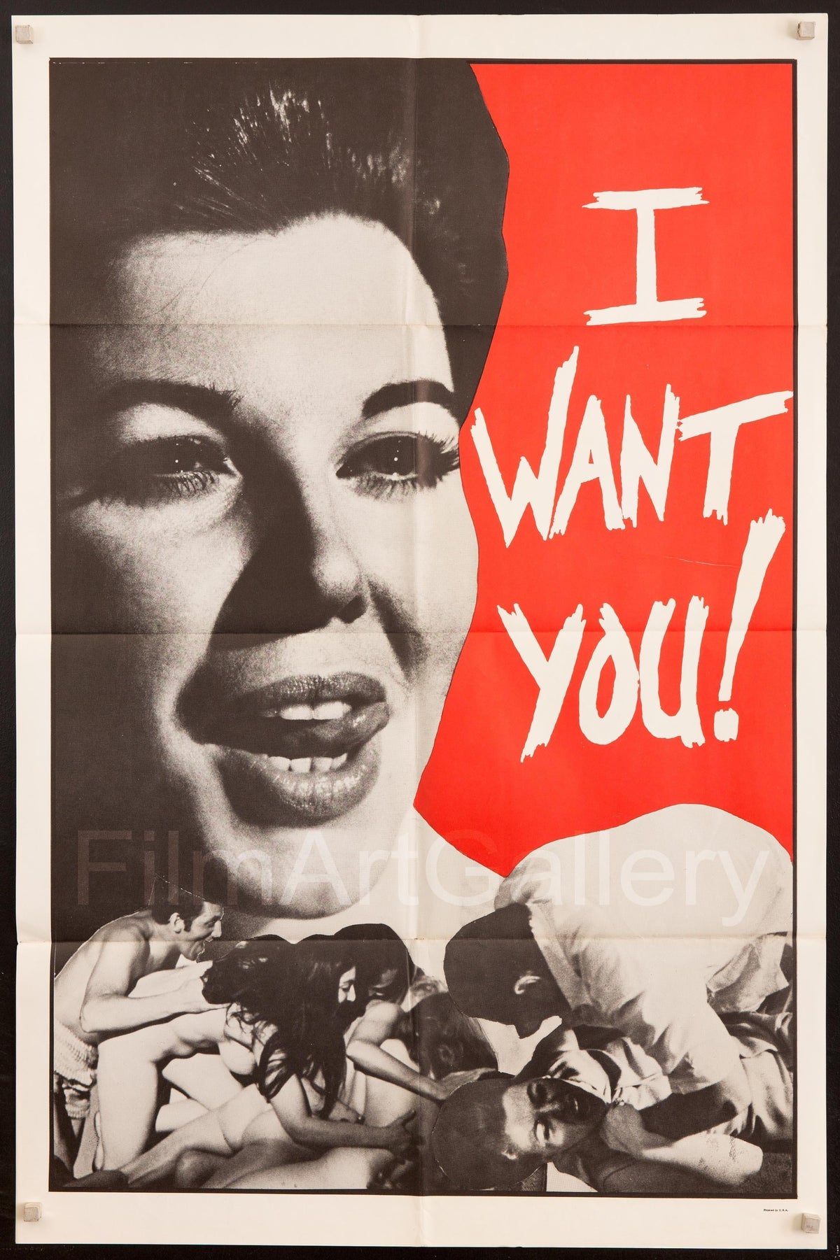 I Want You Original Vintage Movie Poster