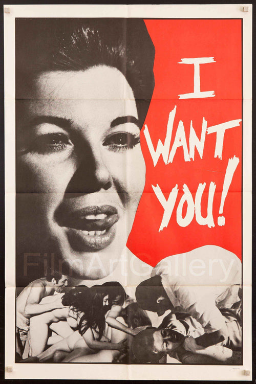 I Want You Original Vintage Movie Poster