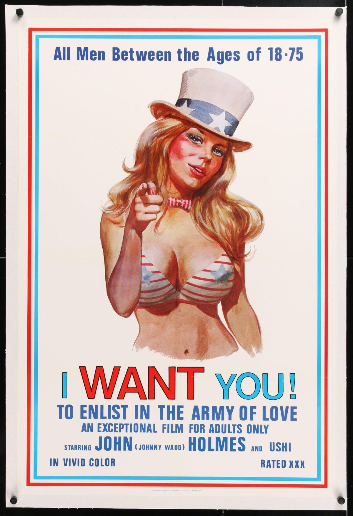 I Want You Original Vintage Movie Poster