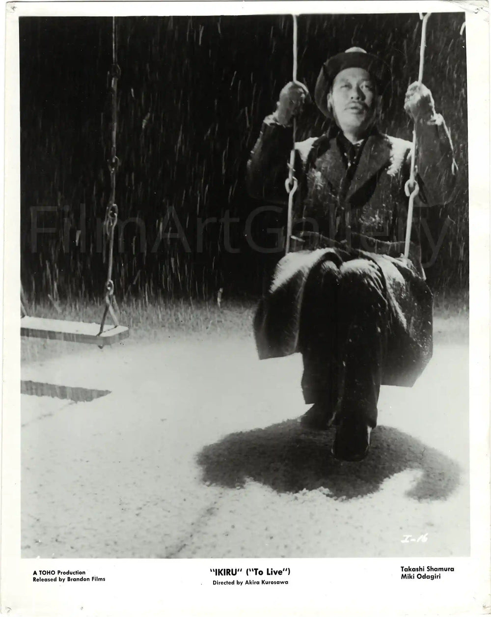 Ikiru Original Vintage Movie Poster