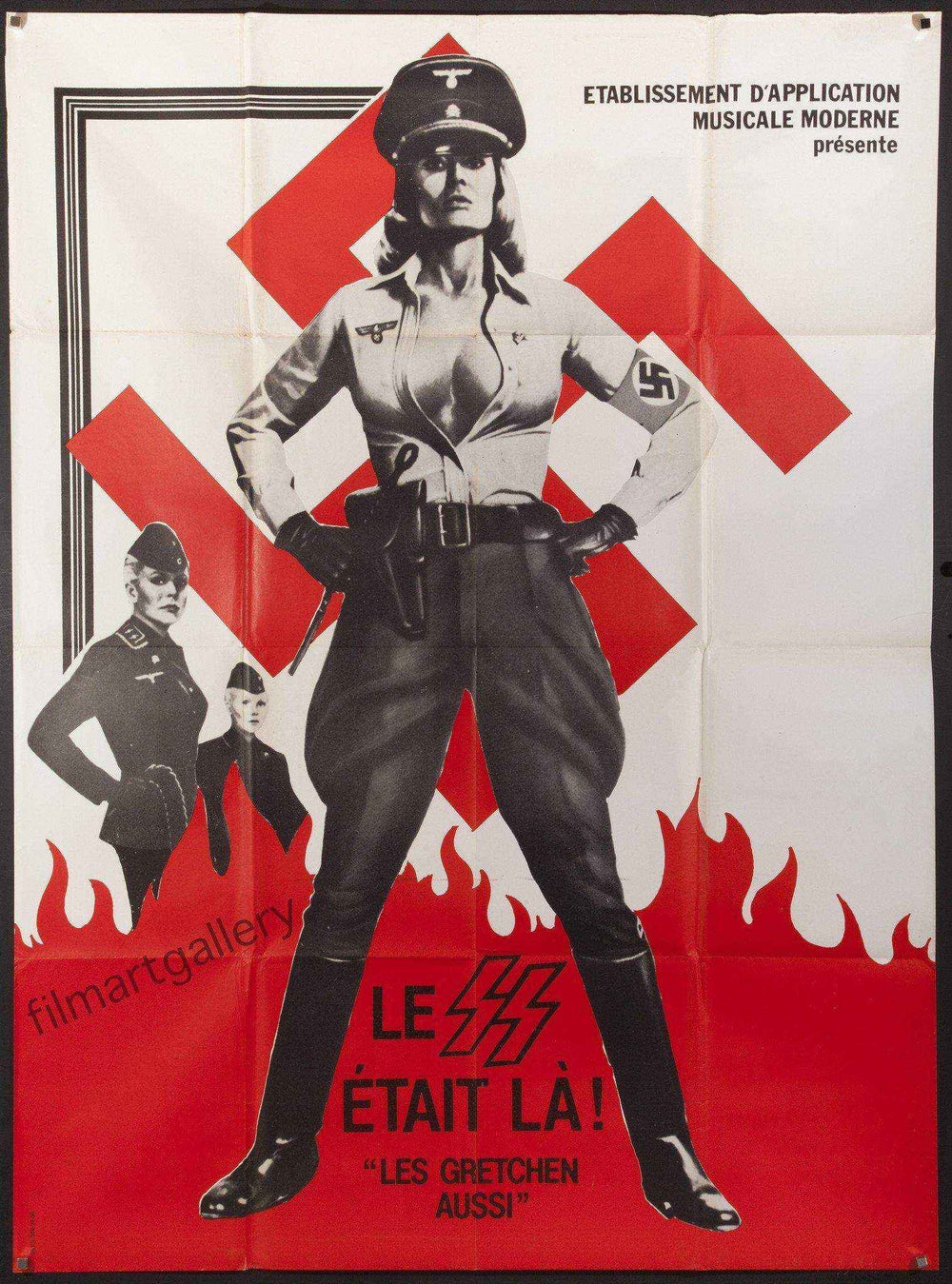 Ilsa She Wolf of the SS Original Vintage Movie Poster