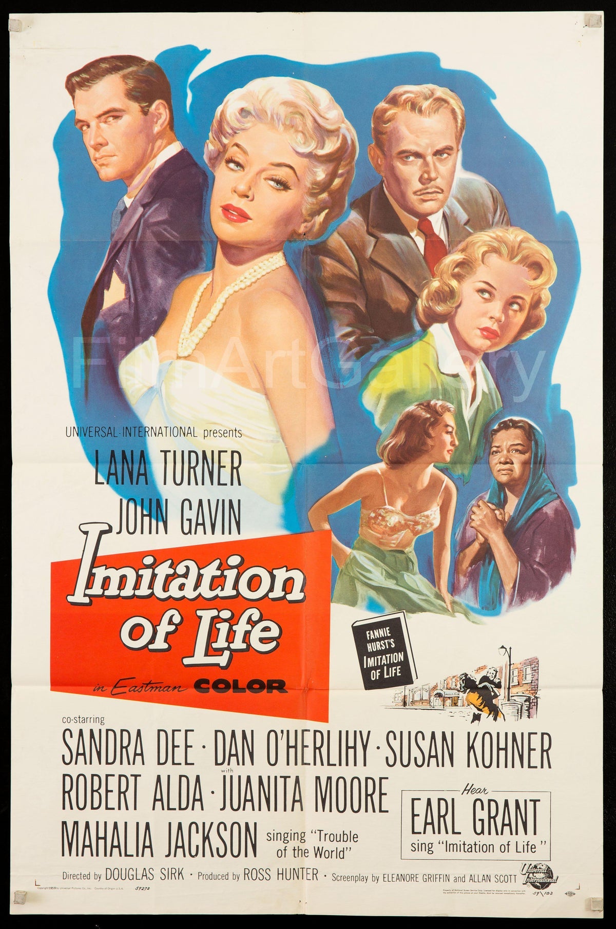Imitation of Life Original Vintage Movie Poster
