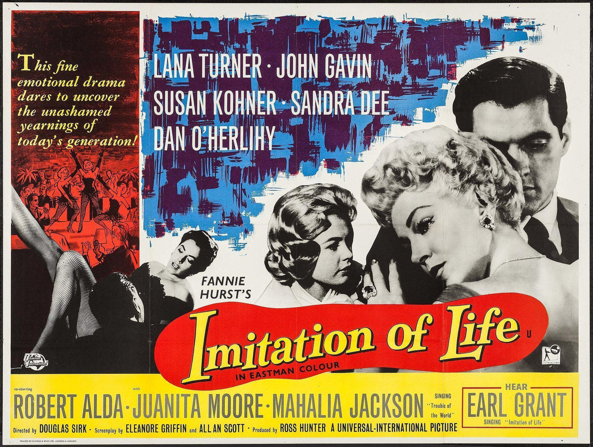Imitation of Life Original Vintage Movie Poster