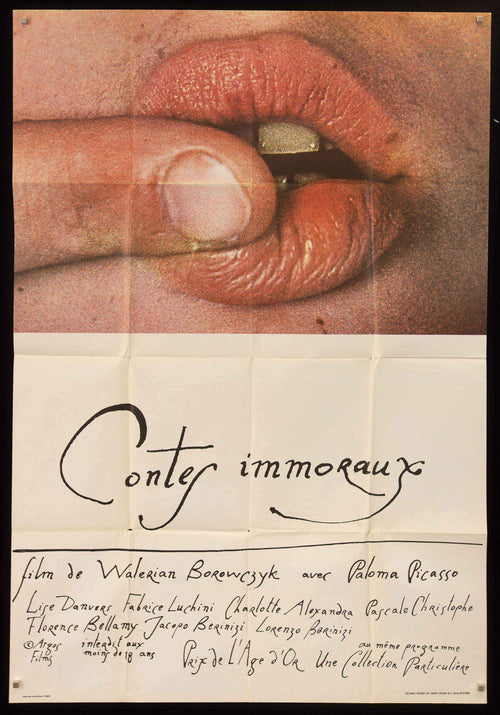 Immoral Tales (Contes Immoraux) Original Vintage Movie Poster