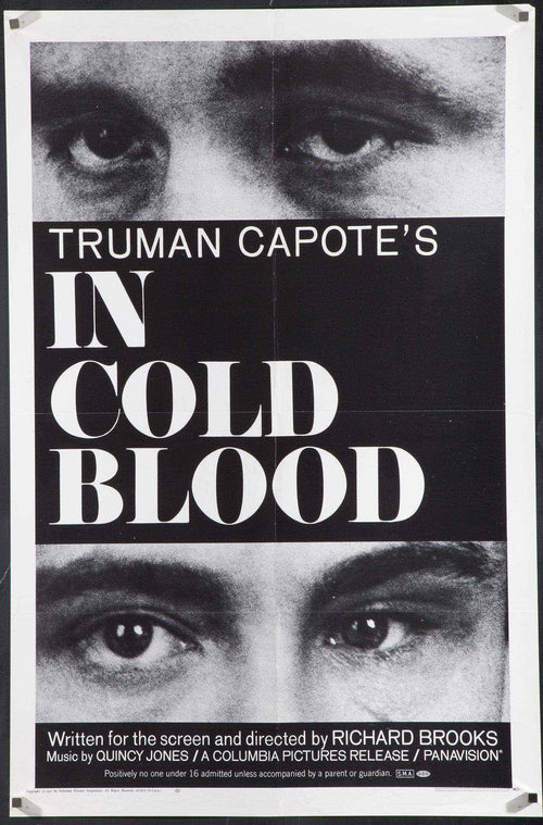 In Cold Blood Original Vintage Movie Poster
