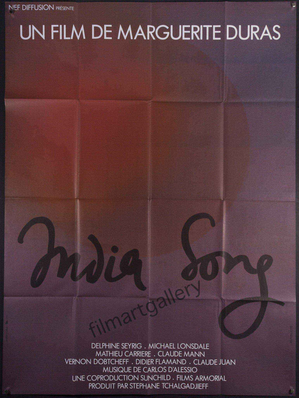 India Song Original Vintage Movie Poster