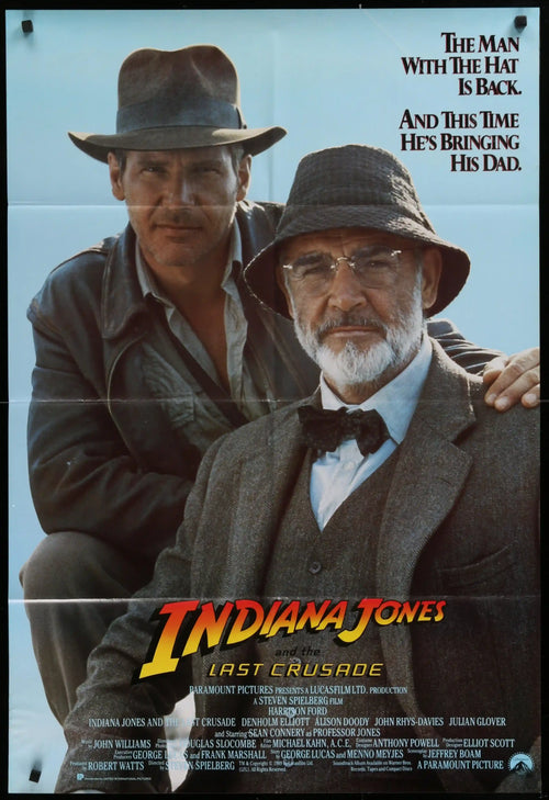 Indiana Jones and the Last Crusade Original Vintage Movie Poster