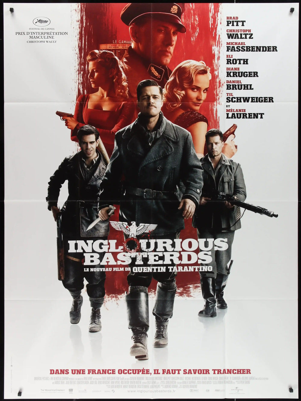 Inglourious Basterds Original Vintage Movie Poster