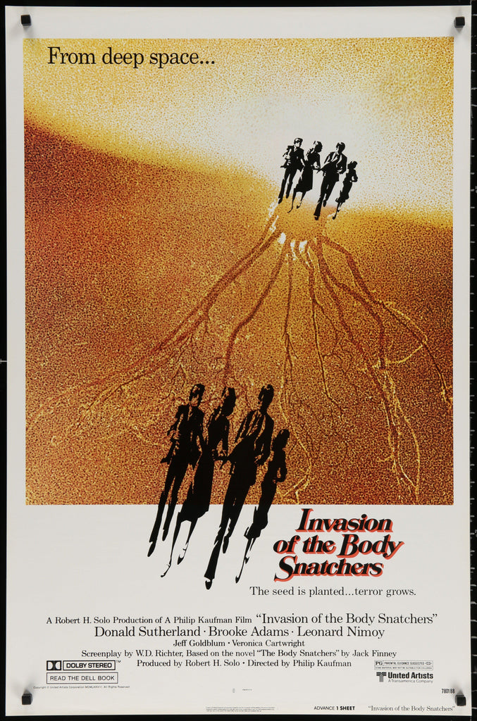 Invasion of the Body Snatchers 1 Sheet (27x41) Original Vintage Movie Poster