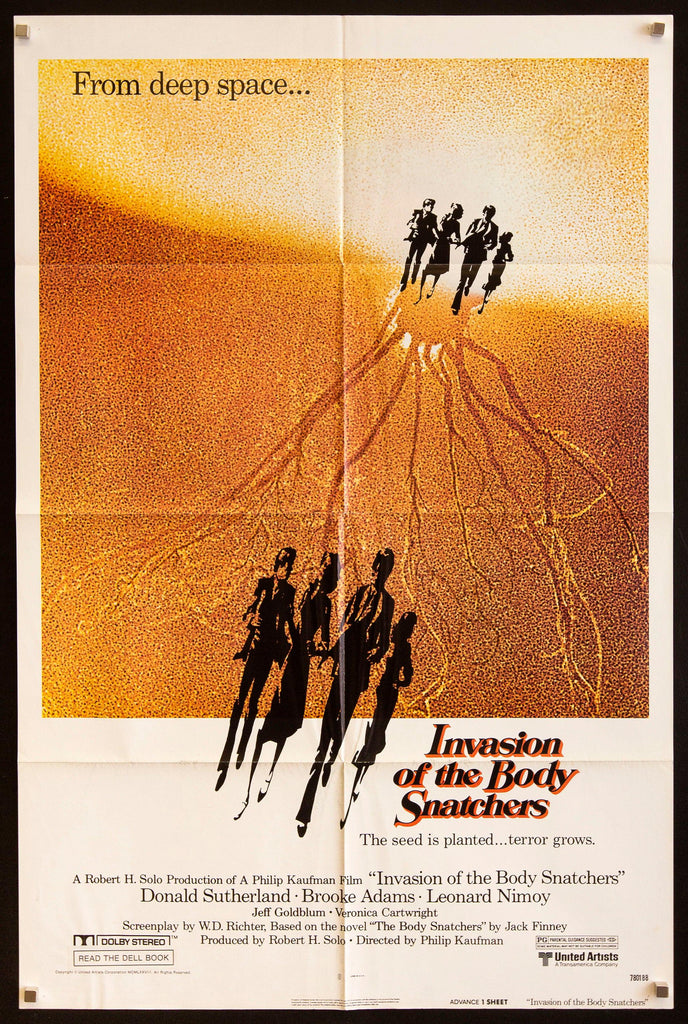 Invasion of the Body Snatchers Original Vintage Movie Poster