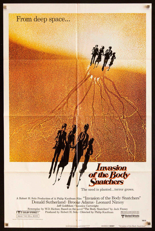 Invasion of the Body Snatchers Original Vintage Movie Poster