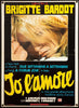 Io, L'Amore (A Coeur Joie) Original Vintage Movie Poster