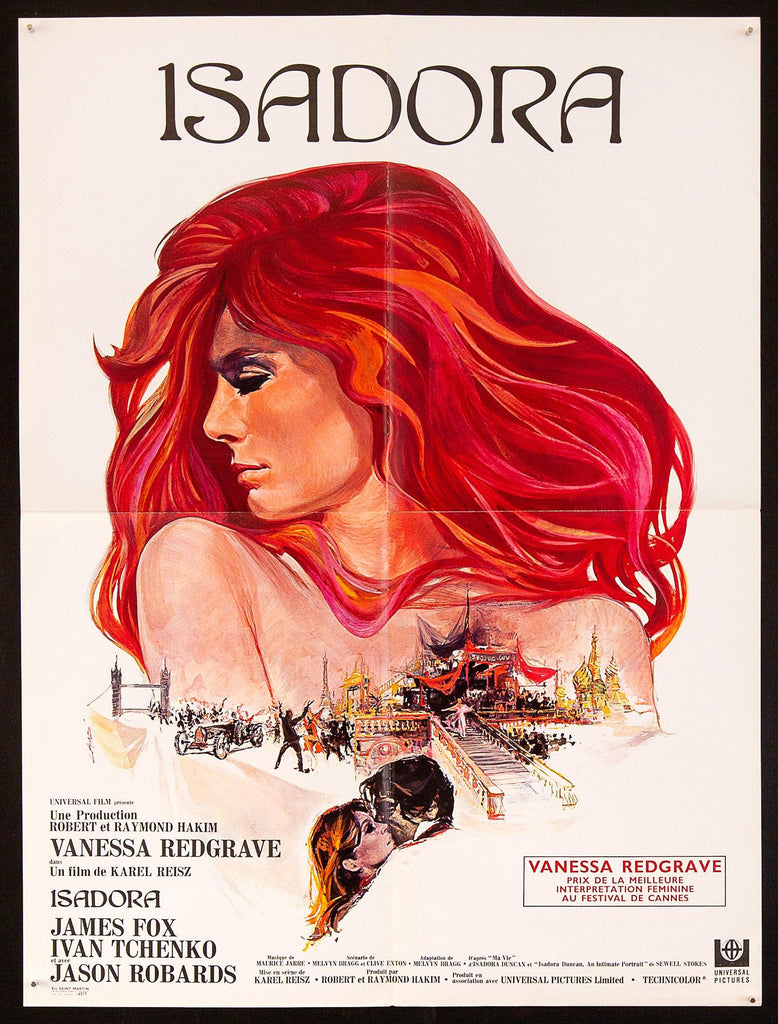 Isadora Original Vintage Movie Poster