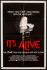 It's Alive Original Vintage Movie Poster