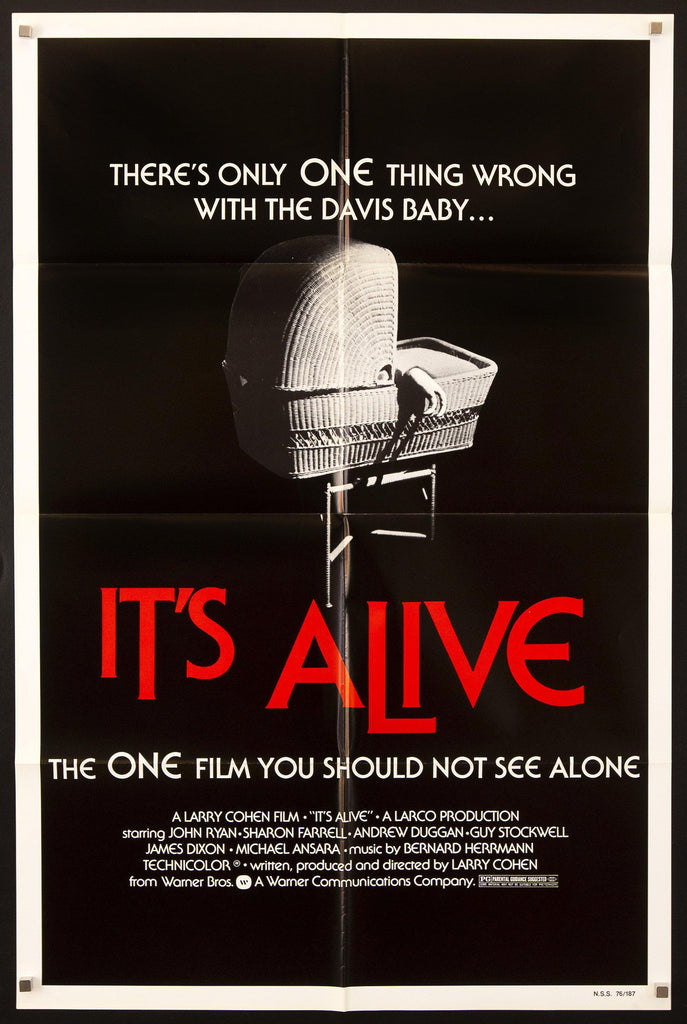 It's Alive Original Vintage Movie Poster