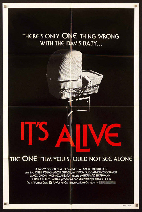 It's Alive Original Vintage Movie Poster