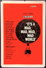 It's a Mad Mad Mad Mad World Original Vintage Movie Poster