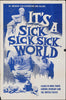 It's a Sick, Sick, Sick World Original Vintage Movie Poster