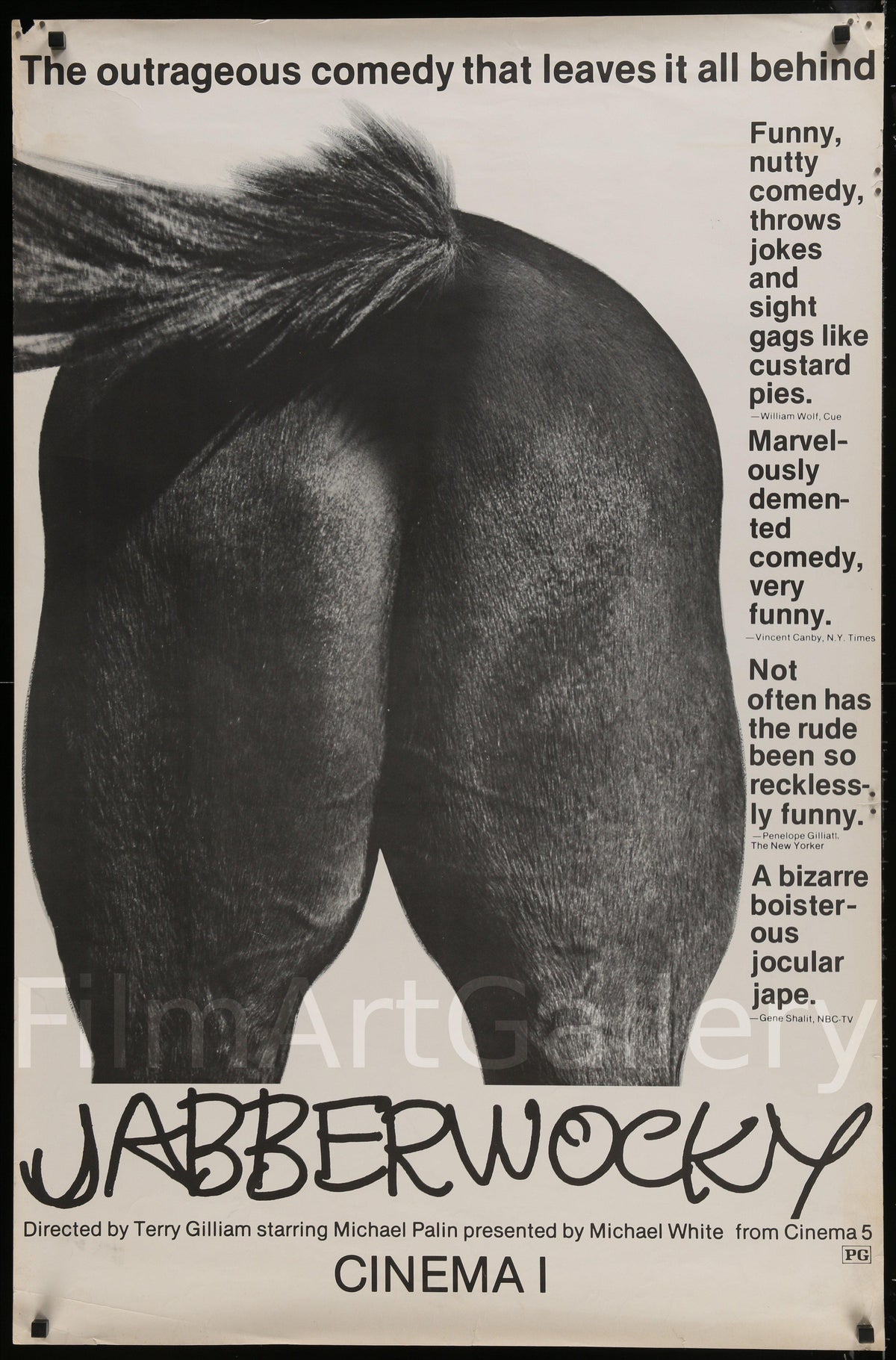 Jabberwocky Original Vintage Movie Poster