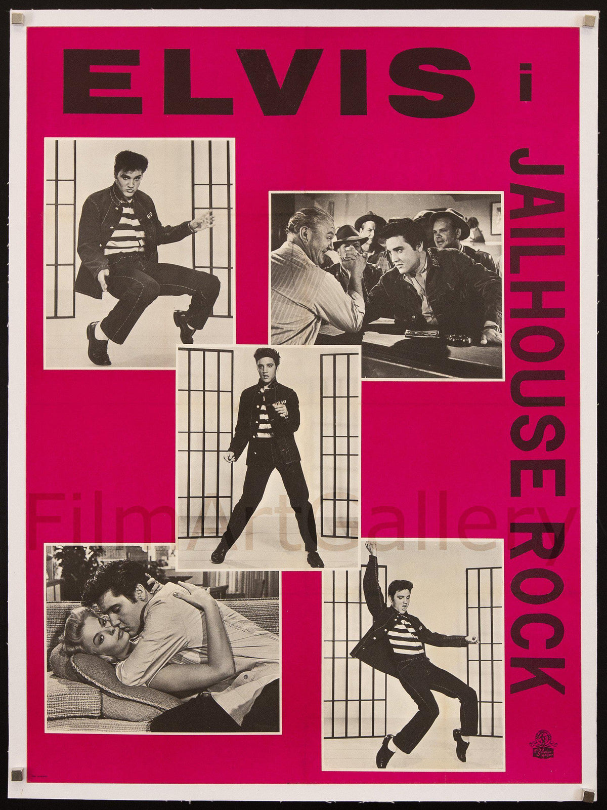 Jailhouse Rock Original Vintage Movie Poster