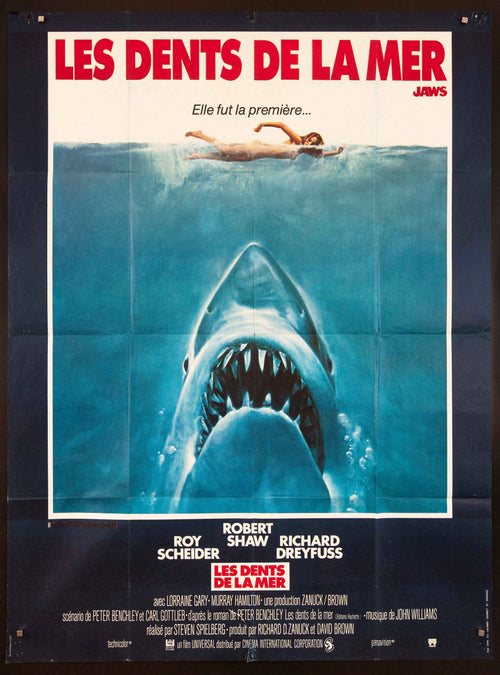 Jaws Original Vintage Movie Poster