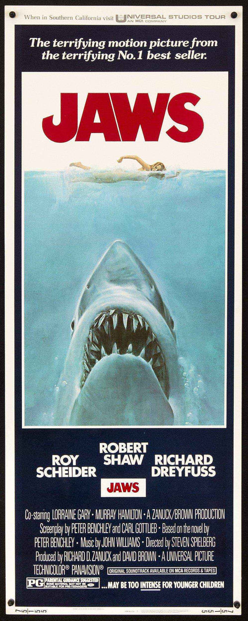 Jaws Original Vintage Movie Poster