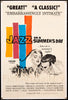Jazz On A Summer's Day 1 Sheet (27x41) Original Vintage Movie Poster