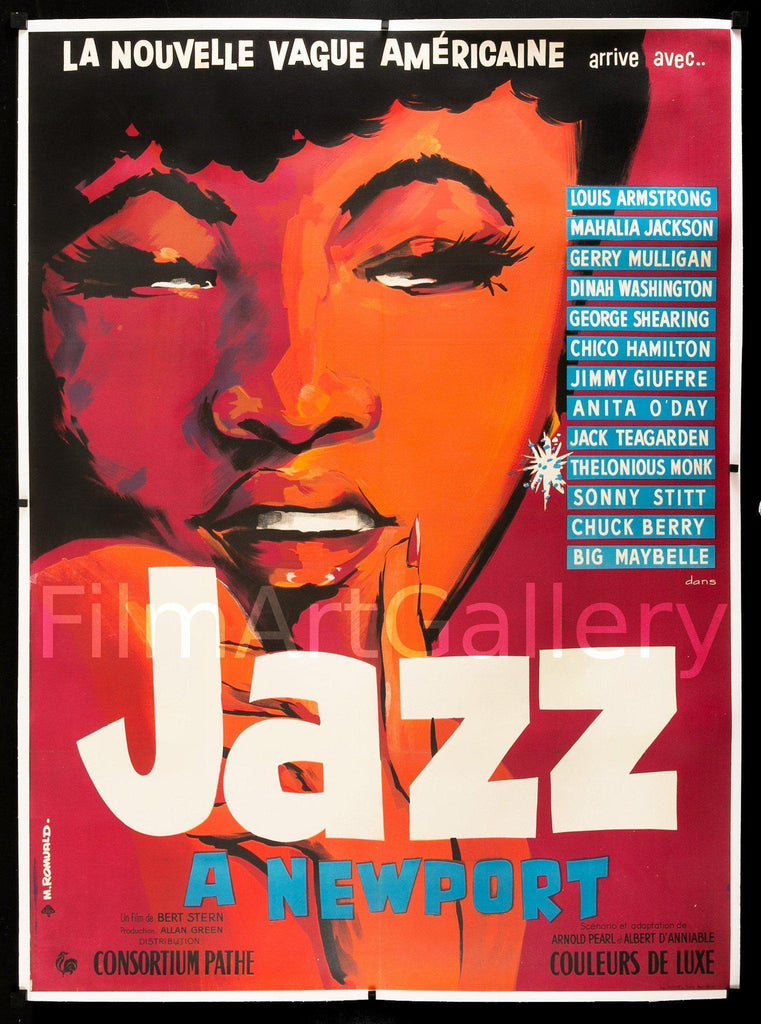 Jazz On A Summer's Day Original Vintage Movie Poster