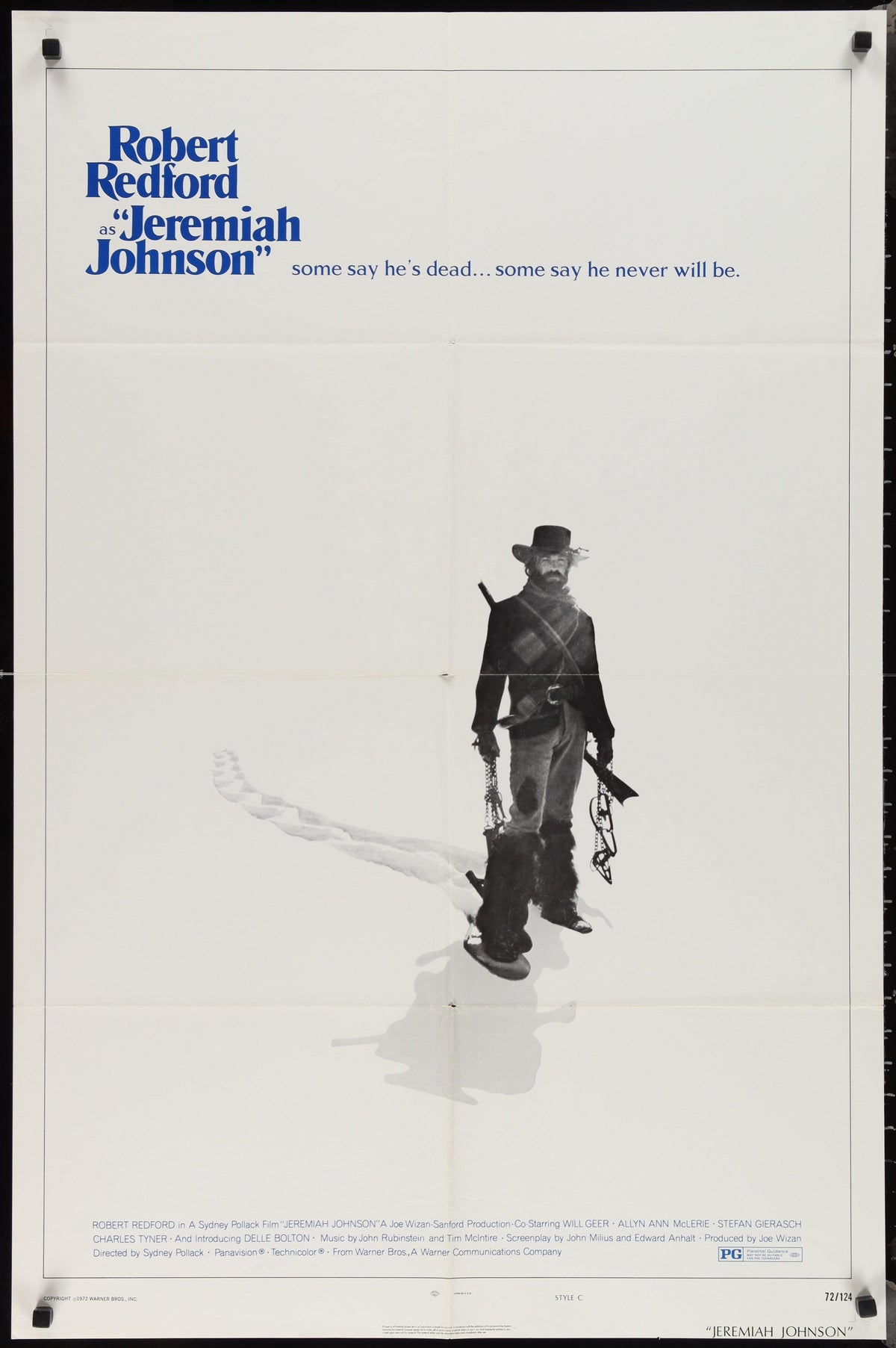 Jeremiah Johnson 1 Sheet (27x41) Original Vintage Movie Poster