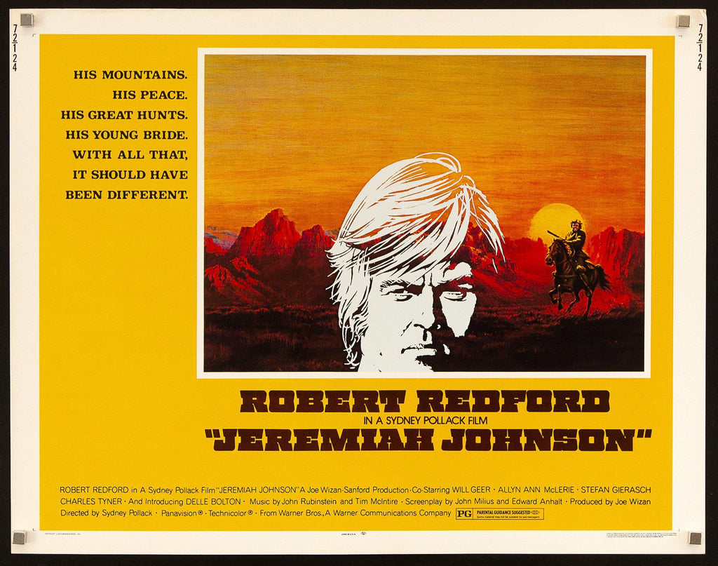 Jeremiah Johnson Original Vintage Movie Poster