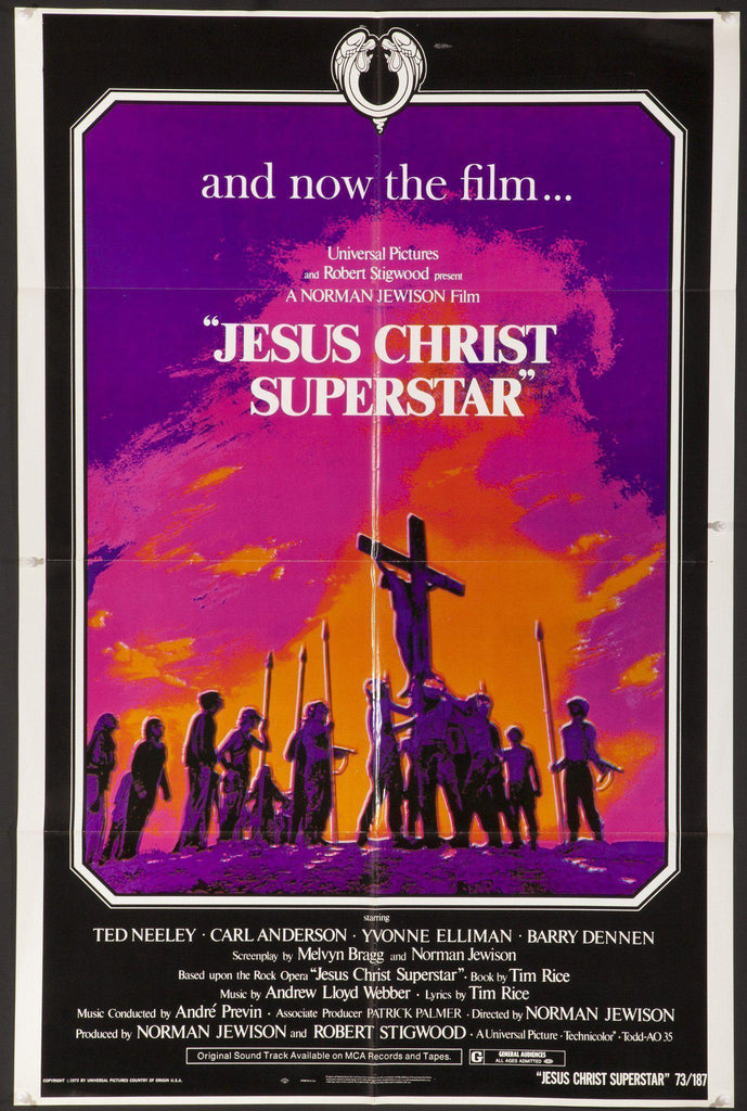 Jesus Christ Superstar Original Vintage Movie Poster