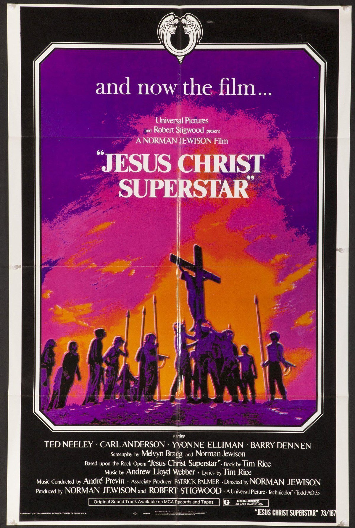 Jesus Christ Superstar Original Vintage Movie Poster