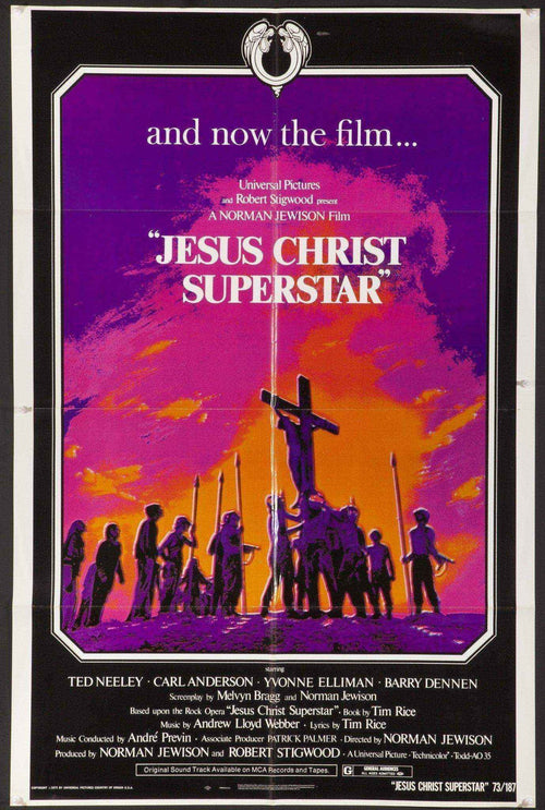 Jesus Christ Superstar Original Vintage Movie Poster