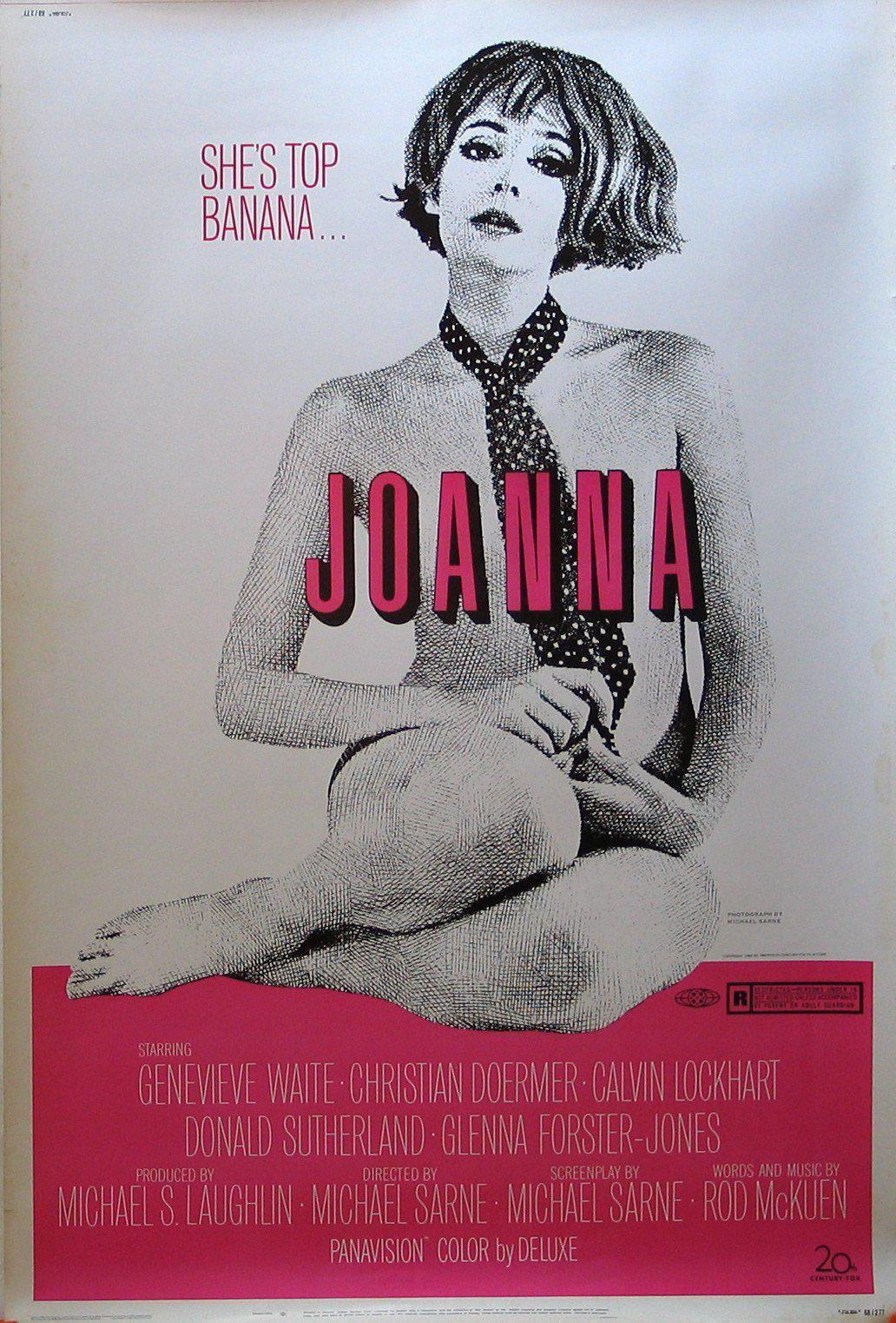 Joanna Original Vintage Movie Poster